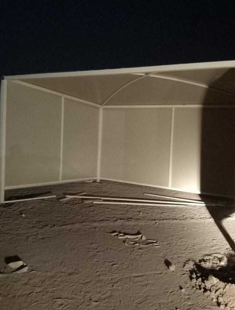 مظلات سيارات مكه