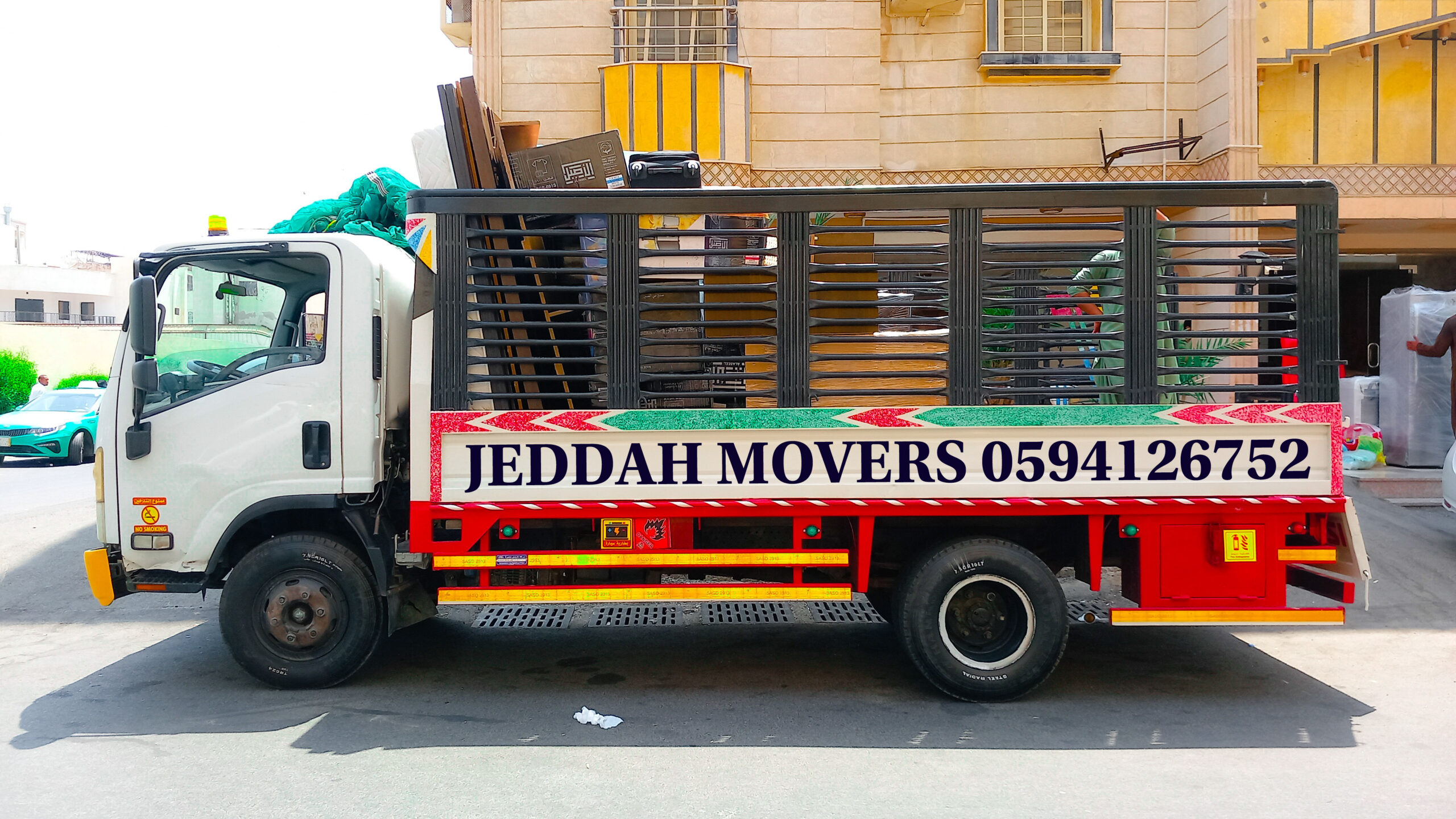 Jeddah Movers and Transportation Service for House Office Villas Furniture Shifting Anytime Contact Us 0594126752