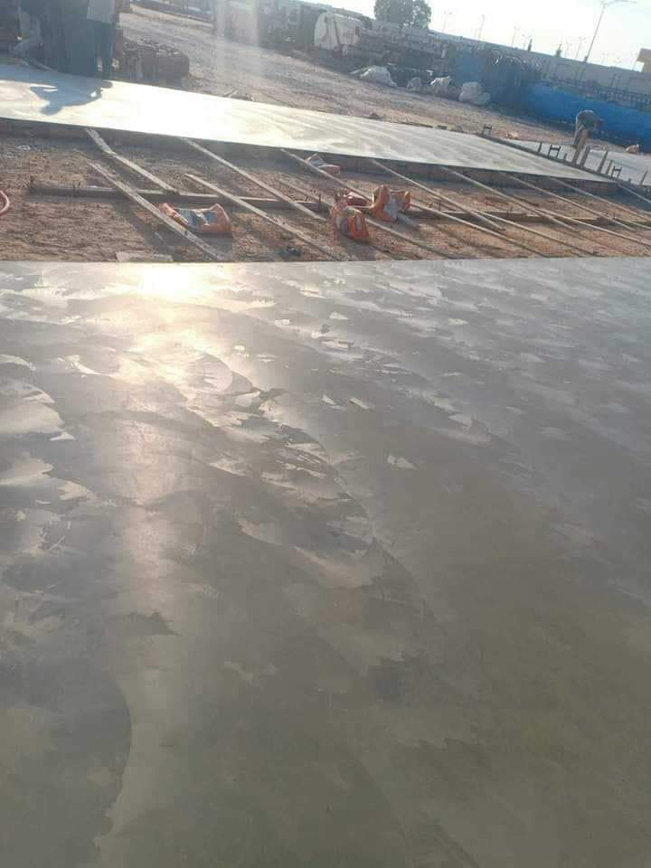 I make work concrete finish