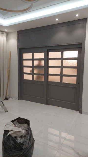 دهان ابواب وغرف وديكور ونجار ابواب وغرف وديكور وده