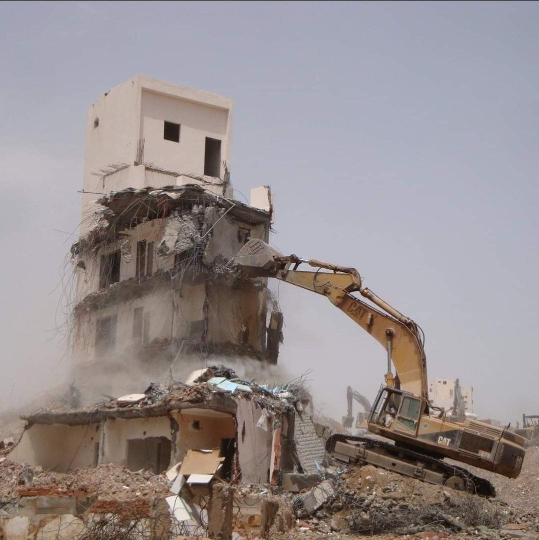 مقاول هدم مباني