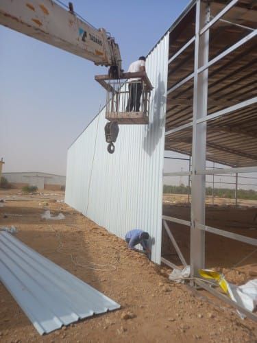 مظلات و سواتر وهناجر