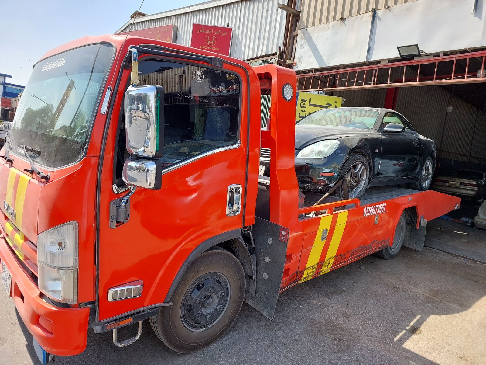 سطحه شمال الرياض