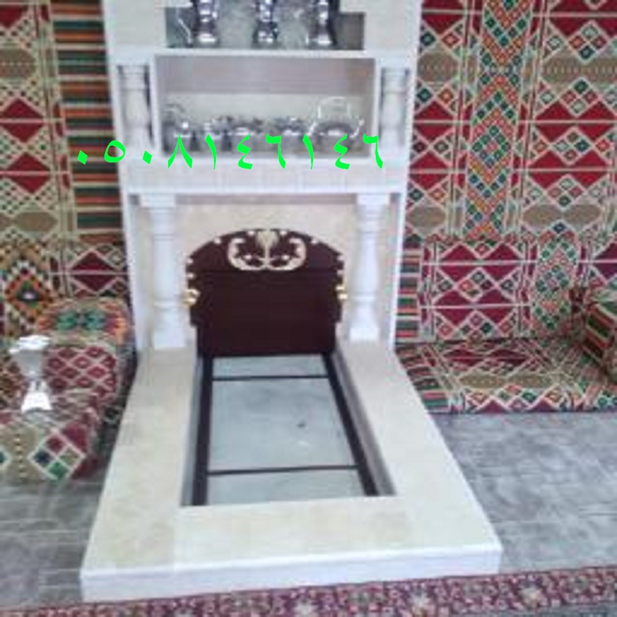 مشب منقل حديد ملكي للمشبات