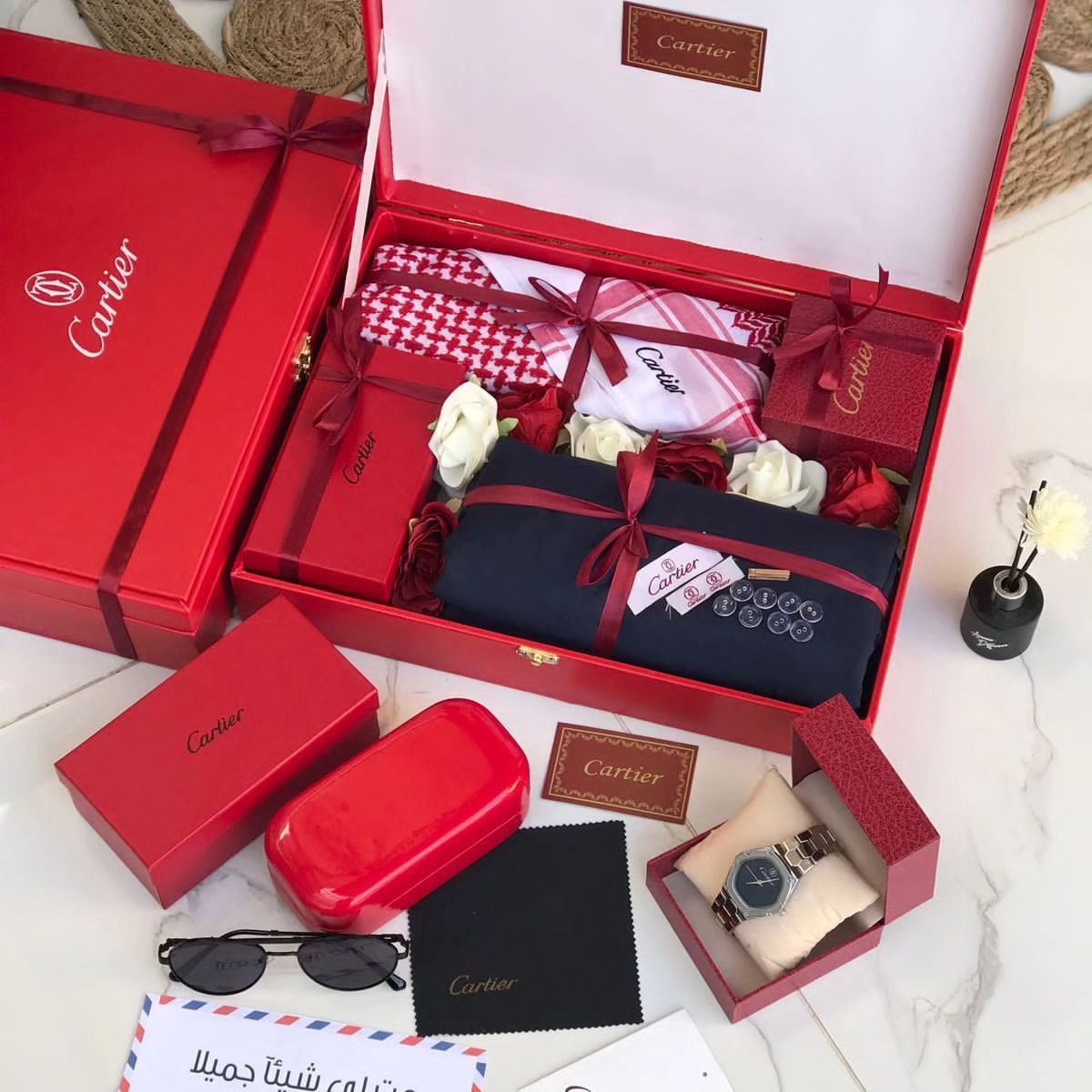 طقم رجالي قماش كارتير