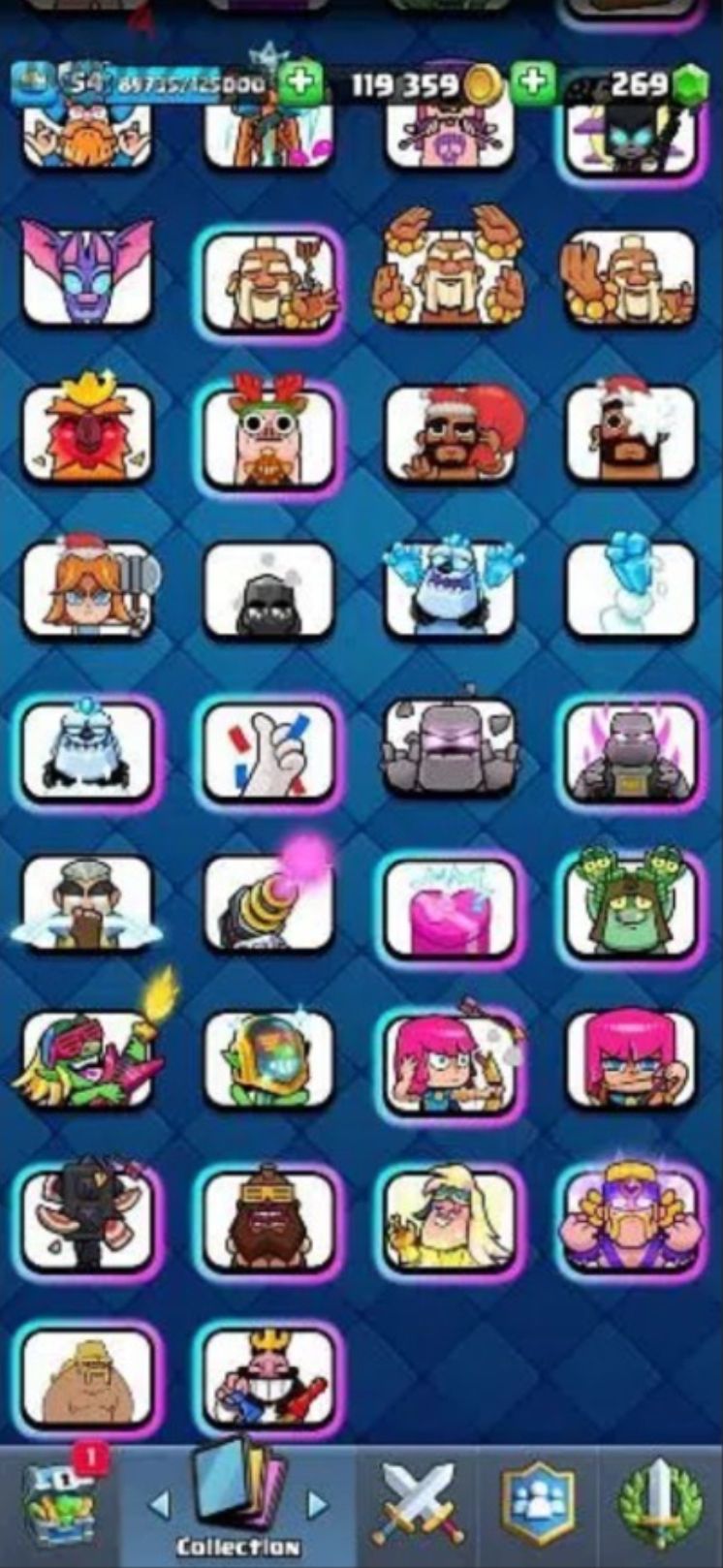 Clash royale account