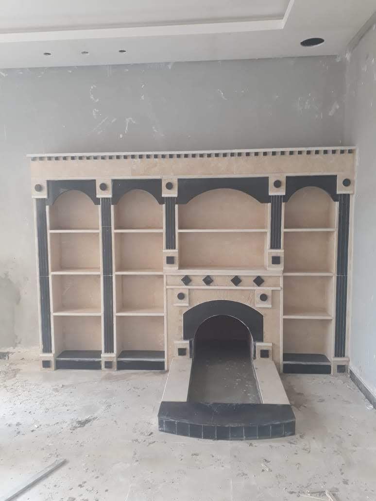 معلم قرميد ومشبات الرياض الخرج