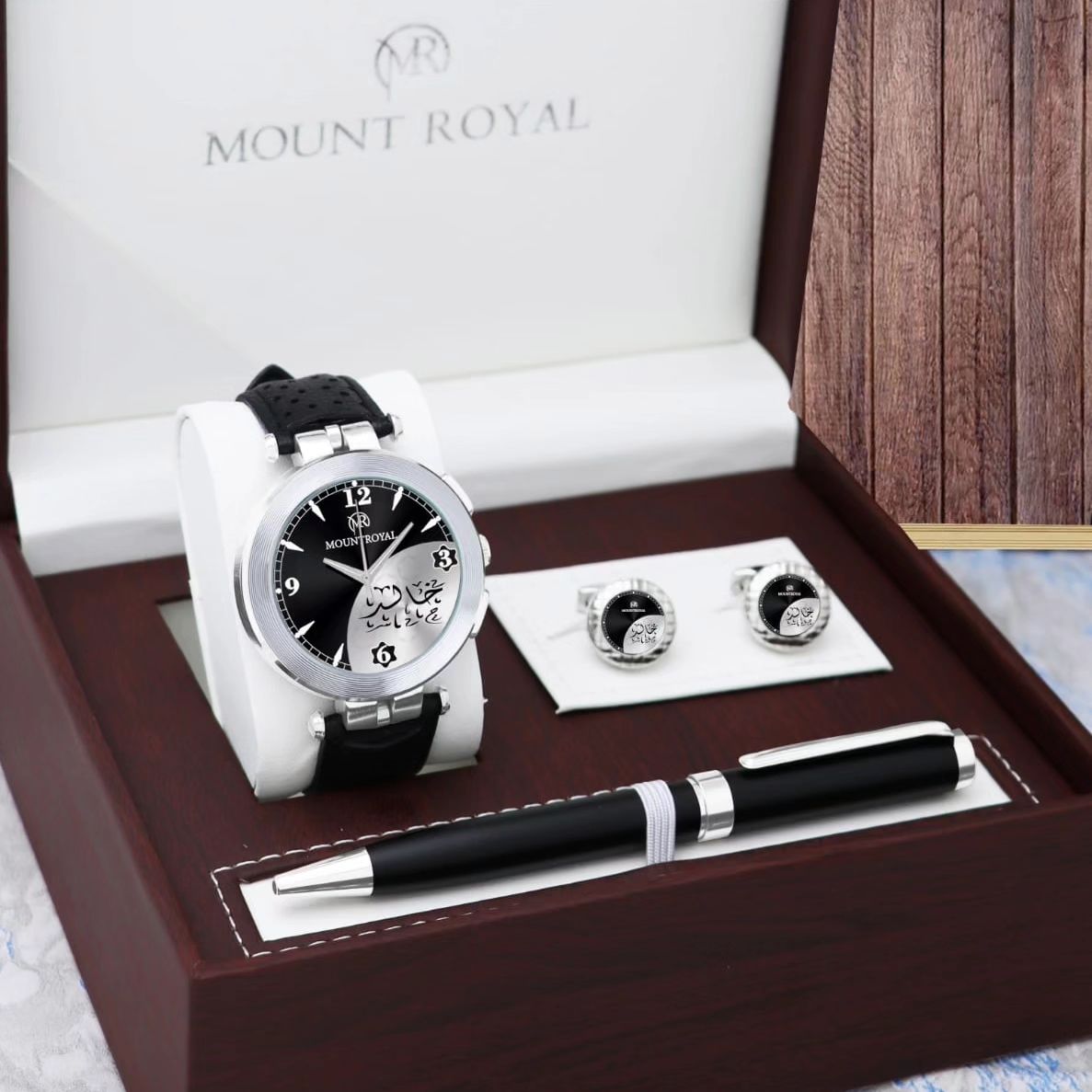 طقم رجالي ساعات مونت رويال