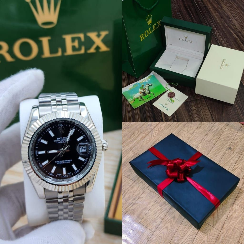ساعه رجالي رولكس درجه اولى 🎊