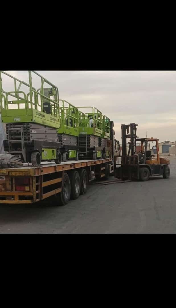 لايجار رافعات شوكيه فورك لفت و سيزرلفت.مان لفت ومي