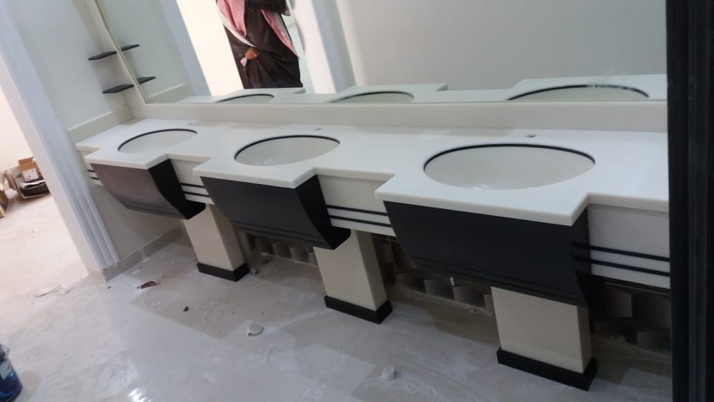 شركة ربوع الجزيره بيور ستون للرخام الصناعي والجران