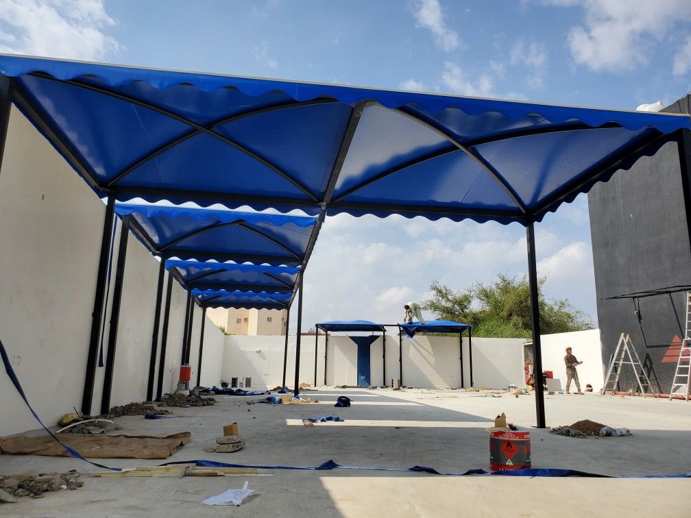 حداد مظلات وسواتر الرياض