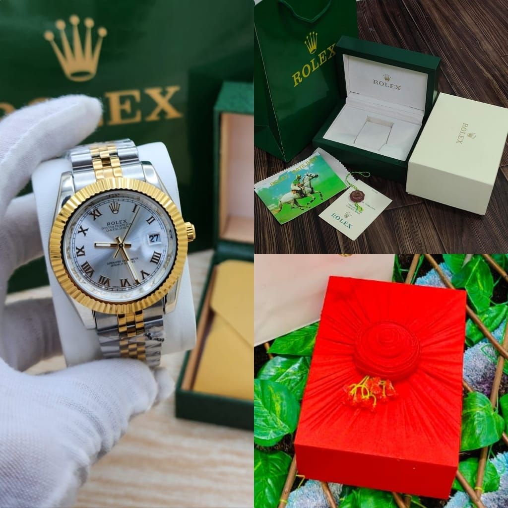 ساعه رجالي رولكس درجه اولى 🎊