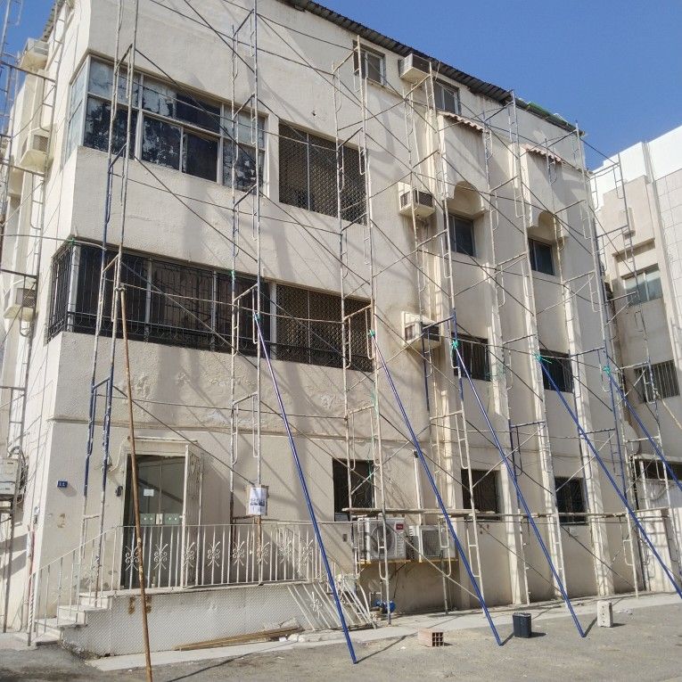 سقالات ليجار شامل التركيب ولفك بجده