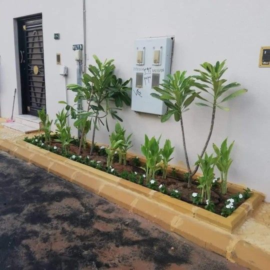 تنسيق حدائق شلالات عشب صناعي جلسات مرتفعه ثيل طبيع