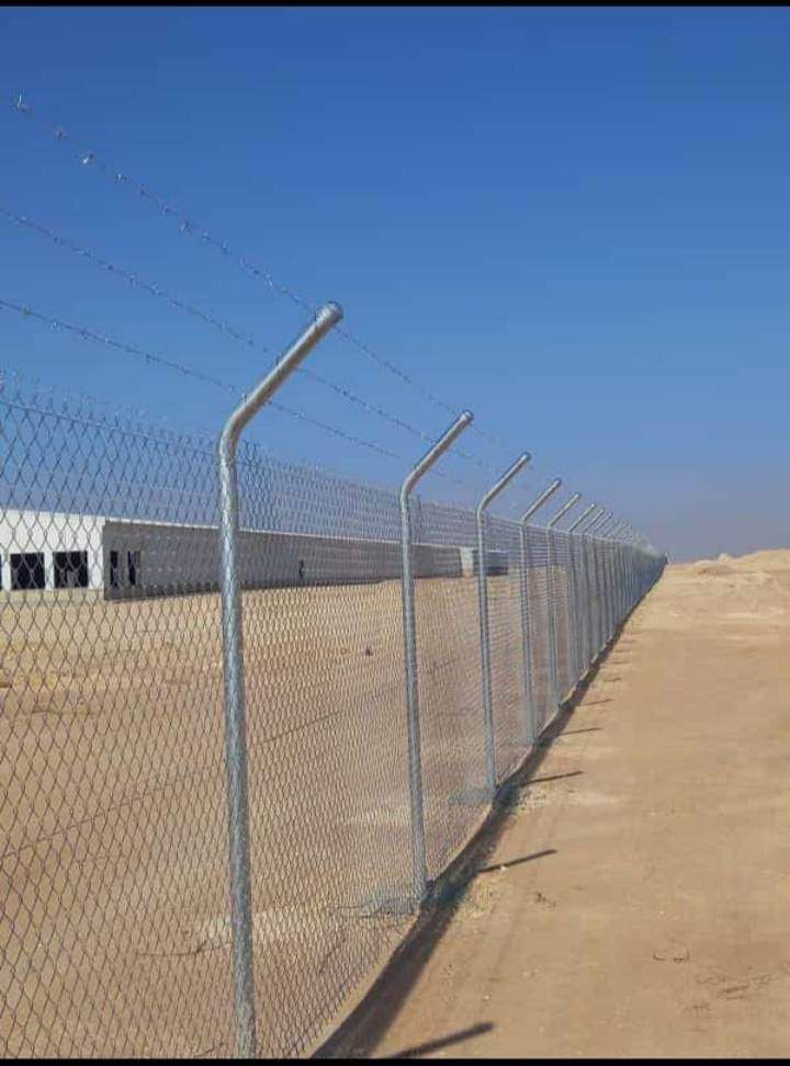 توريد وتركيب شبك مجلفن ولملبس الاخضر بي في سي شبوك