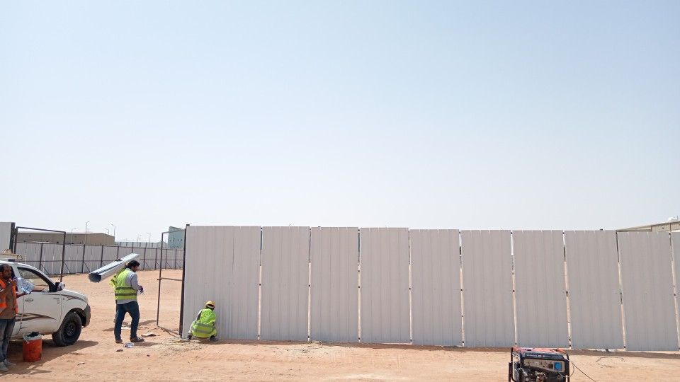 أعمال حداده مضلات وسواتر