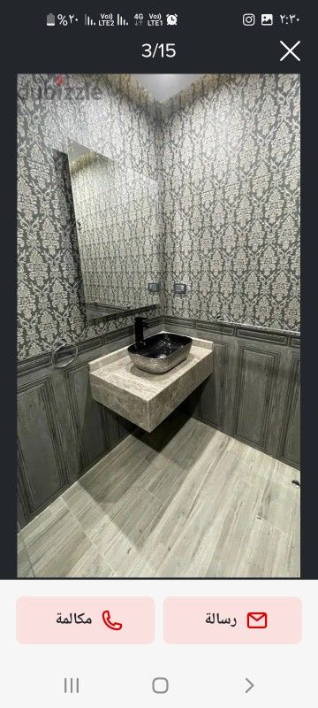 شقة مفروشة بمصر بالمهندسين للإيجار مدد قصيرة بفرش