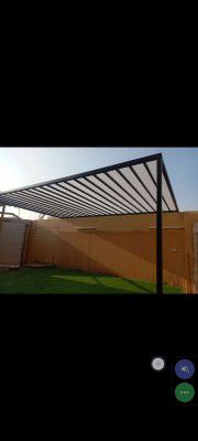 حداد مظلات وسواتر وجميع اعمال الحداده