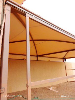 حداد مظلات وسواتر وجميع اعمال الحداده