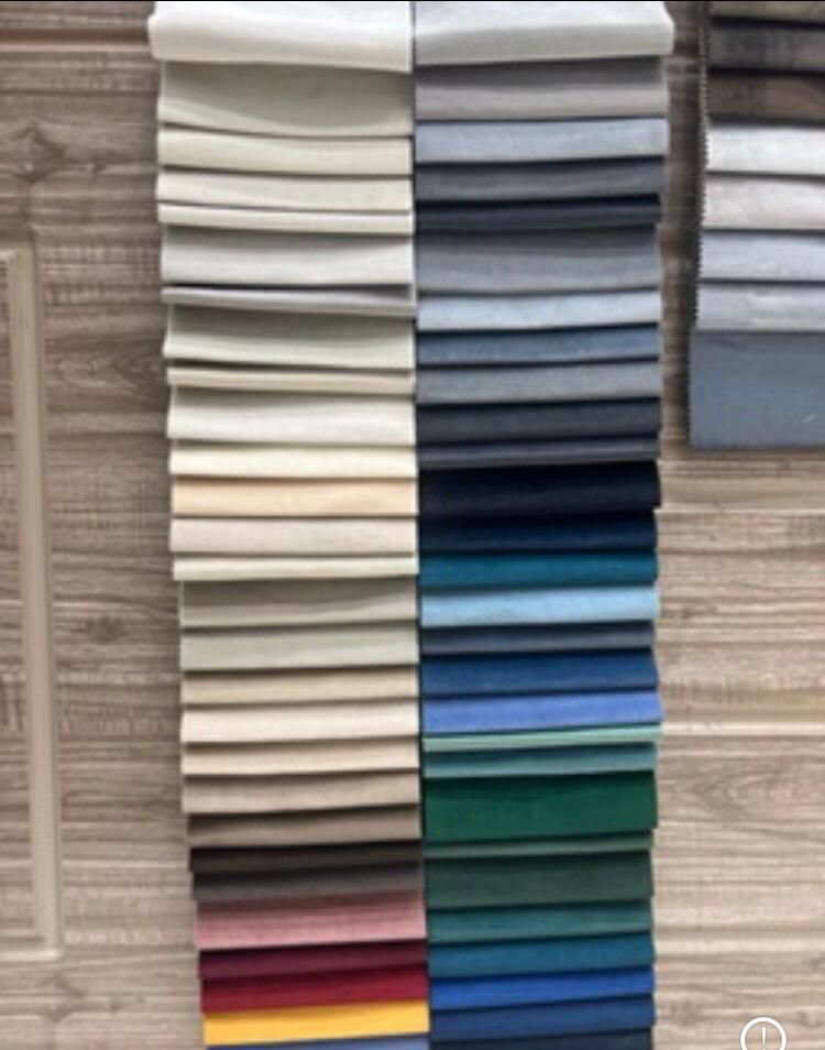 Sofa and curtain detailing