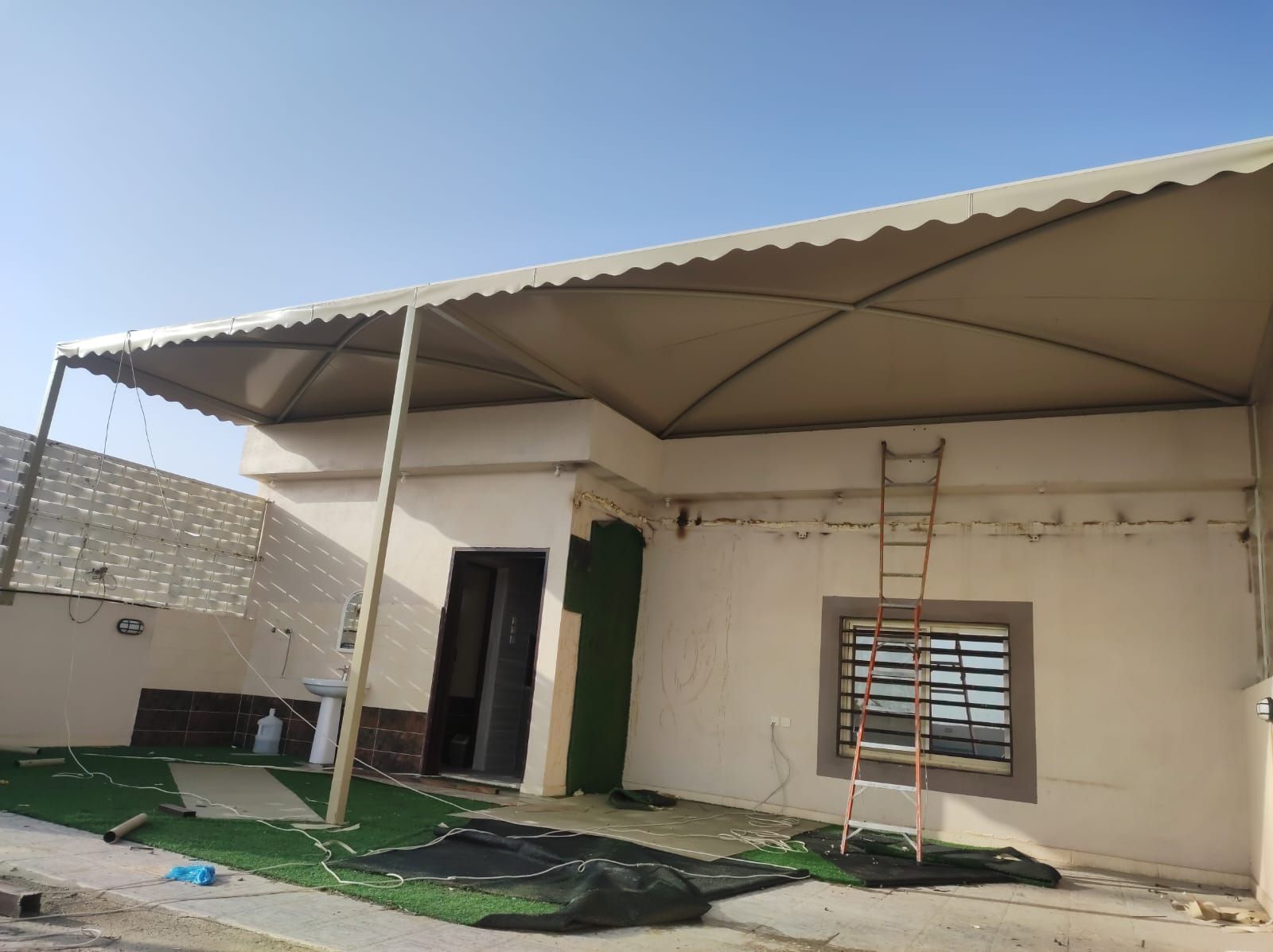 مضلات وسواتر وبرجولات خدمات متكامله