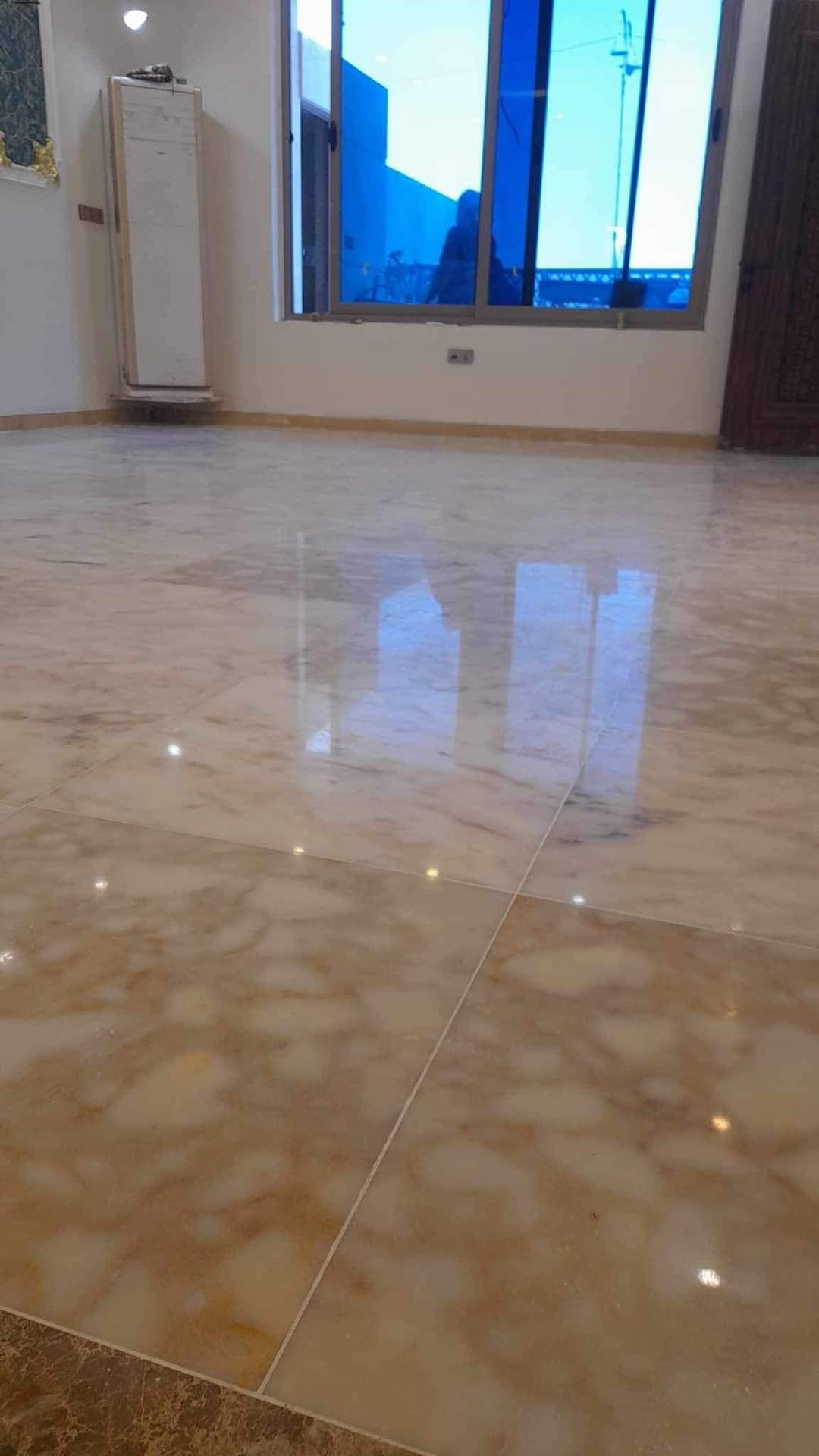 جلي بلاط تلميع رخام