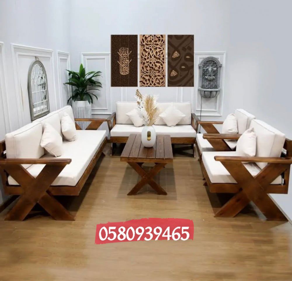 جلسات الخارجية خشب سويدي