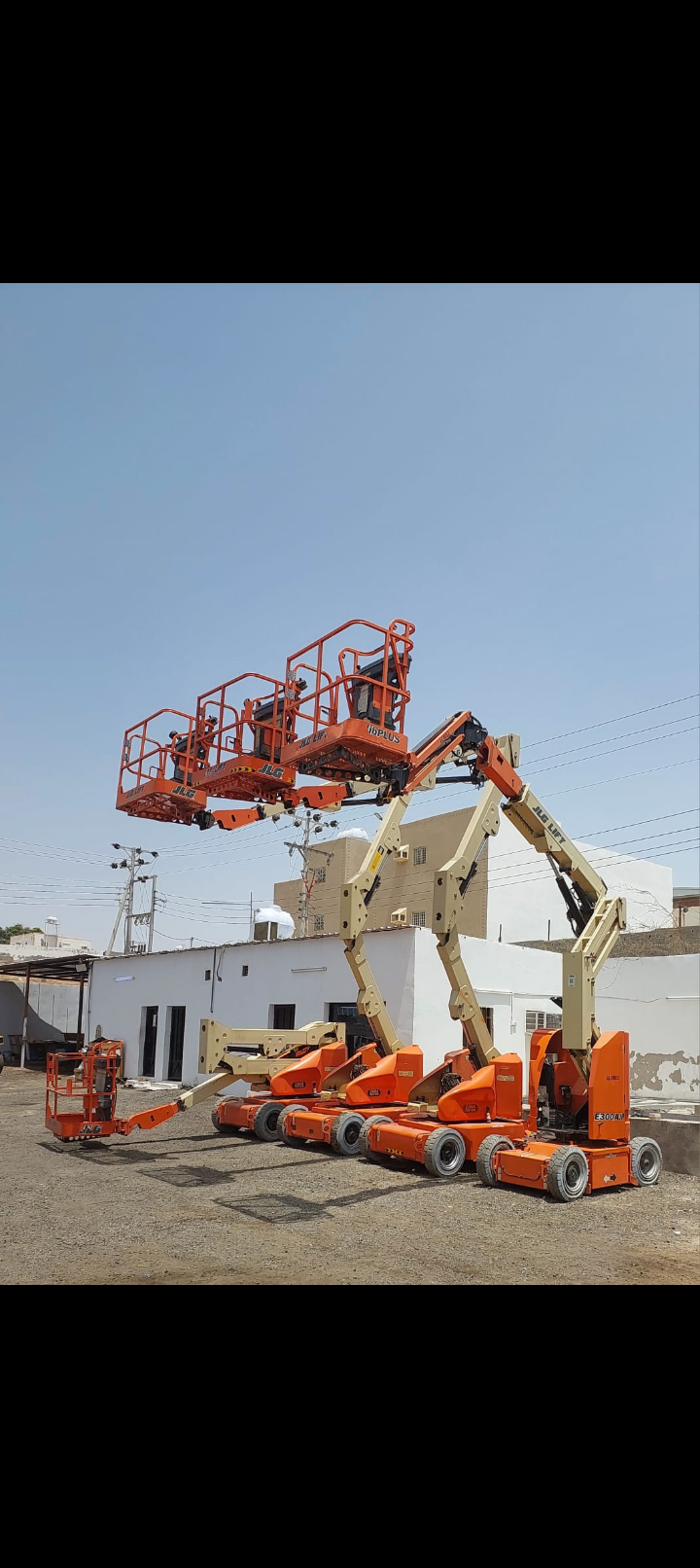 رافعات عمال رافعات مقصيه سقالات كهربائيه سيزرلفت م